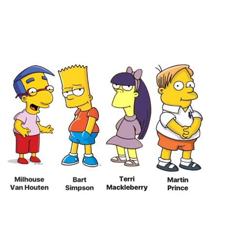 simpson bart friend|bart simpson's friends names.